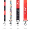 Immagine di Lanyards / collarino  in poliestere con moschettone in metallo 